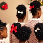 How to Create Christmas Puff Hairstyles for Black Girls